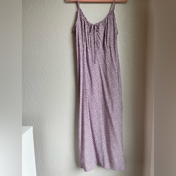 Old Navy Purple Floral Dress - Picture 2 of 5